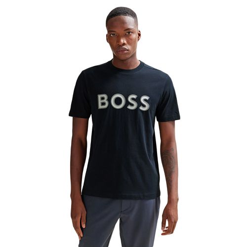 T shirt Boss Jersey Homme Noir - Boss - Modalova