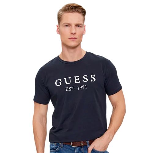 T shirt Guess EST 1981 Homme Bleu - Guess - Modalova