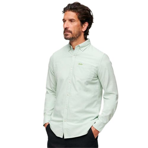 Chemise Superdry Oxford Homme Vert - Superdry - Modalova