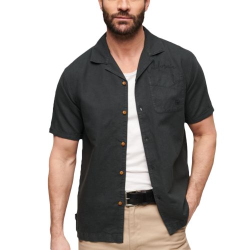 Chemise Superdry Resort Homme Noir - Superdry - Modalova