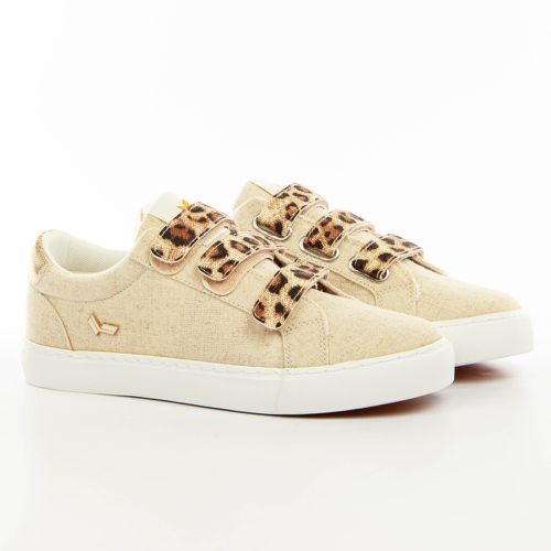 Basket Kaporal Leopard Femme Beige - Kaporal - Modalova