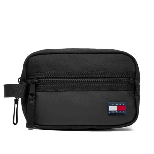 Trousse Tommy Jeans Flag Homme Noir - Tommy Jeans - Modalova