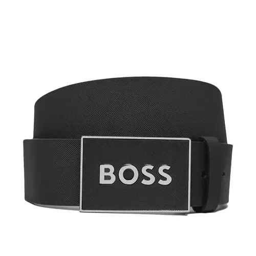 Ceinture Boss Icon S1 Homme Noir - Boss - Modalova