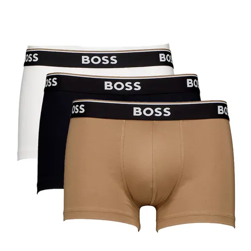 Boxer Boss Pack x3 Power Homme Noir - Boss - Modalova