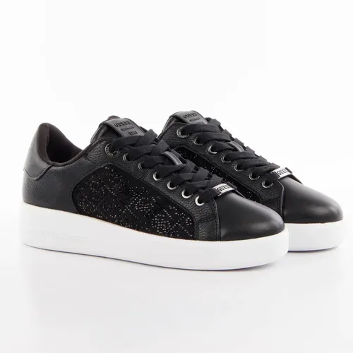 Basket Guess Denesa 4g Femme Noir - Guess - Modalova