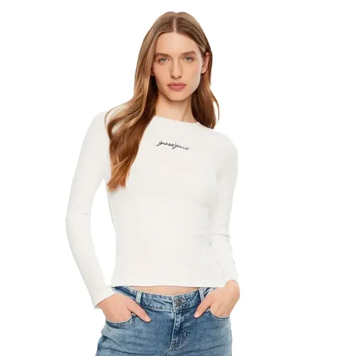 T shirt Guess Regular G Femme Blanc - Guess - Modalova