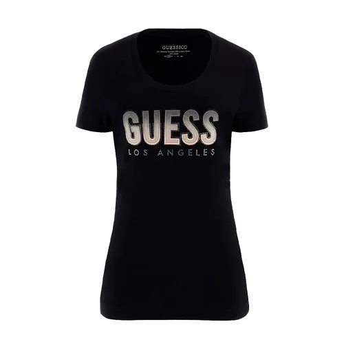 T shirt Guess Diamond Femme Noir - Guess - Modalova