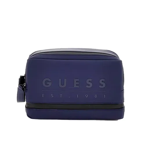 Trousse Guess Est 1981 Homme Bleu - Guess - Modalova