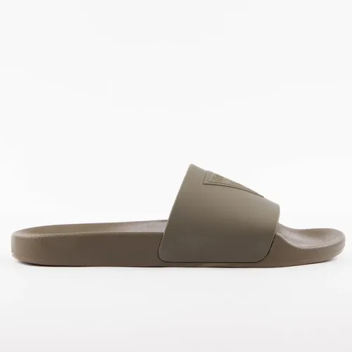 Claquette Guess Tokyom Femme Kaki - Guess - Modalova