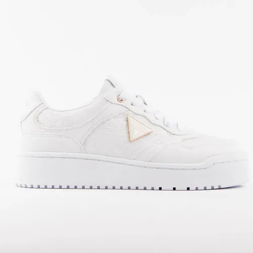 Basket Guess Miriam Femme Blanc - Guess - Modalova