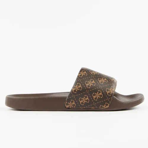 Claquette Guess Tokyom Homme Marron - Guess - Modalova