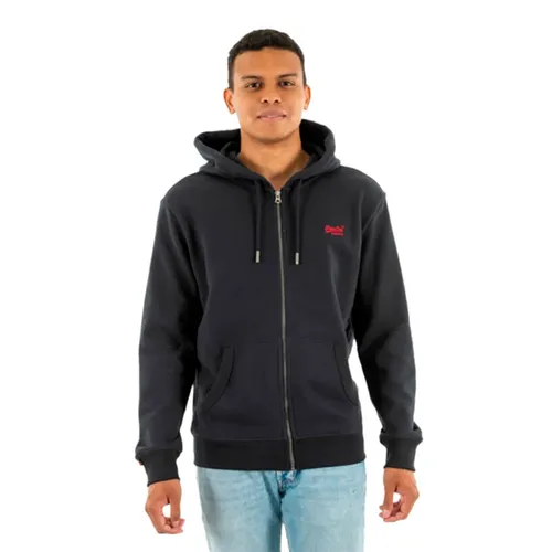 Sweat Superdry Essential Homme Noir - Superdry - Modalova