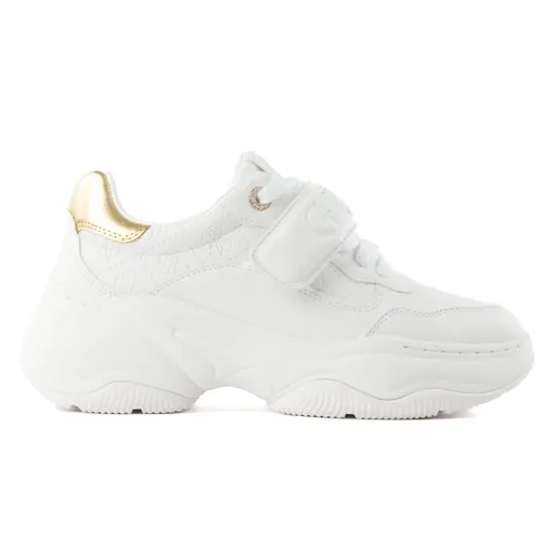 Basket Guess Celia Femme Blanc - Guess - Modalova