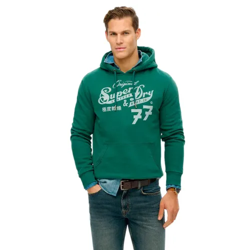 Sweat Superdry Script Homme Vert - Superdry - Modalova