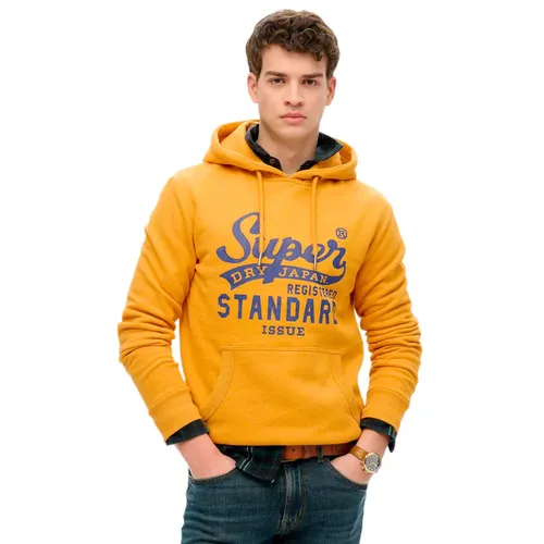 Sweat Superdry Script Homme Jaune - Superdry - Modalova