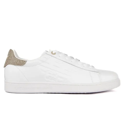 Basket EA7 Essential Homme Blanc - EA7 - Modalova