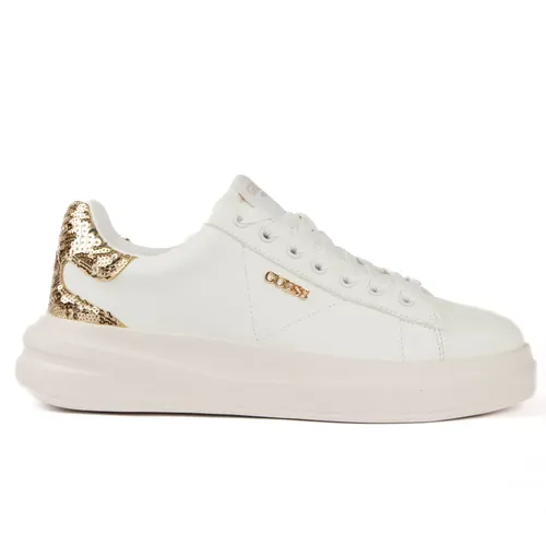 Basket Guess Elbina Femme Blanc - Guess - Modalova