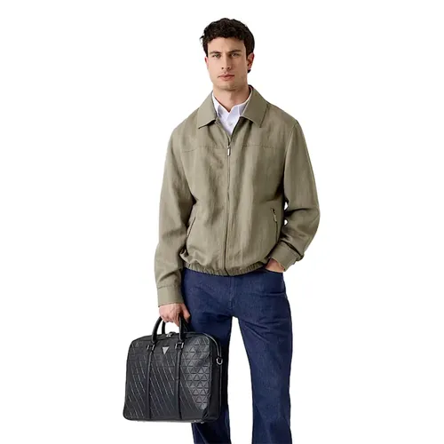Sacoche Guess Torino Homme Noir - Guess - Modalova