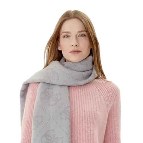 Echarpe Guess All Over Femme Gris - Guess - Modalova