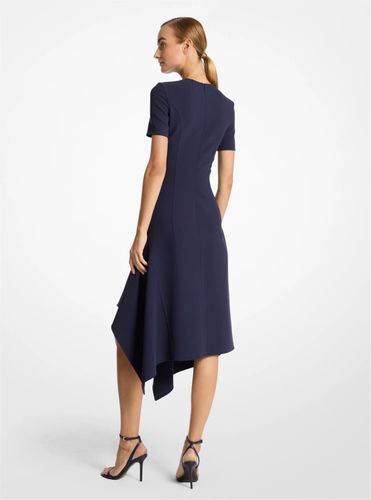MK Robe mouchoir en laine barathea extensible double face - Michael Kors - MICHAEL KORS COLLECTION - Modalova