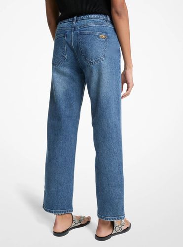 MK Jean droit en denim extensible - Michael Kors - MICHAEL Michael Kors - Modalova