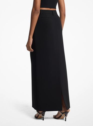 MK Maxi jupe style pantalon en crêpe texturé - Michael Kors - MICHAEL Michael Kors - Modalova