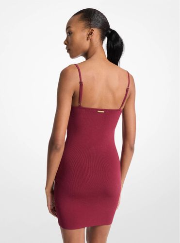 MK Robe caraco en tricot extensible - Michael Kors - MICHAEL Michael Kors - Modalova