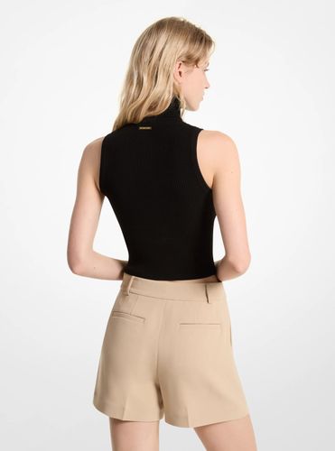 MK Short plissé en crêpe - Michael Kors - MICHAEL Michael Kors - Modalova