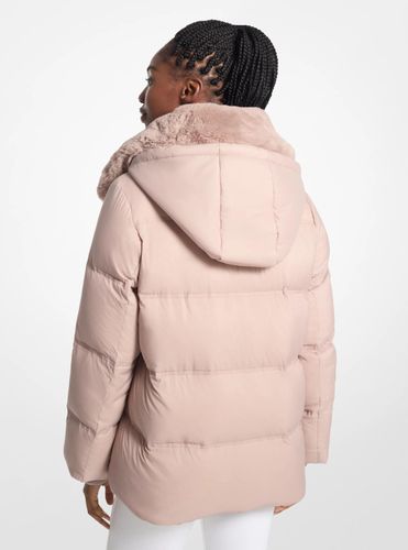 MK Doudoune matelassée avec col en fausse fourrure - Michael Kors - MICHAEL Michael Kors - Modalova