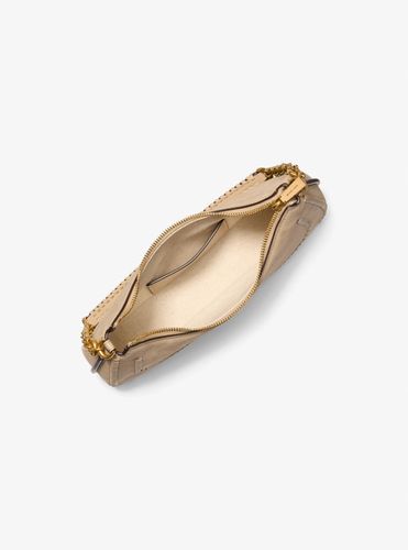 MK Pochette Nolita de taille moyenne en cuir grainé à chaîne - Michael Kors - MICHAEL Michael Kors - Modalova