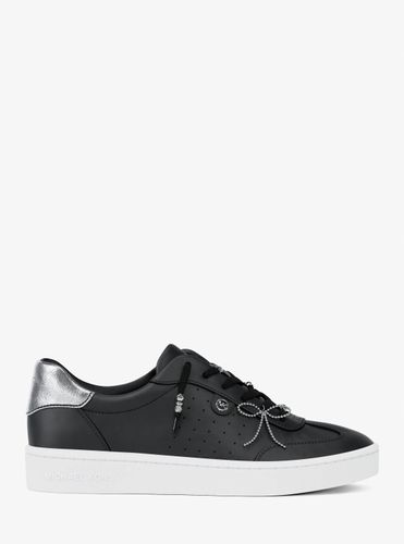 MK Basket Scotty en cuir travaillé - Michael Kors - MICHAEL Michael Kors - Modalova
