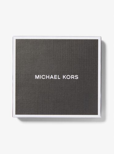 MK Coffret-cadeau porte-cartes et ceinture à logo Signature - Michael Kors - Michael Kors Outlet - Modalova