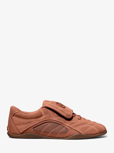 MK Basket Kyler en daim et maille - Michael Kors - MICHAEL Michael Kors - Modalova