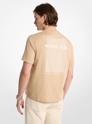MK T-shirt en coton imprimé avec logo - Michael Kors - Michael Kors Mens - Modalova