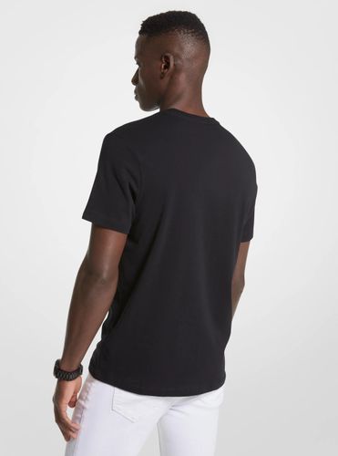 MK T-shirt en coton à logo - Michael Kors - Michael Kors Outlet - Modalova