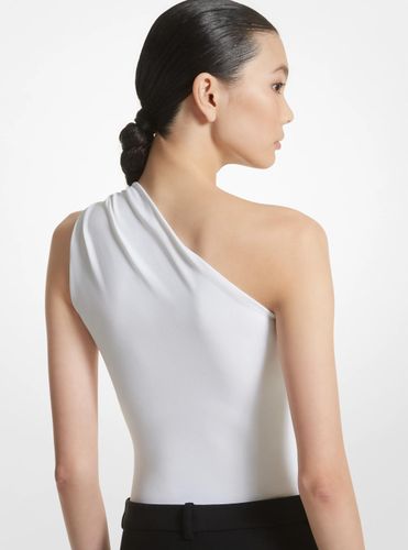 MK Body à épaule dénudée en jersey mat - Michael Kors - MICHAEL KORS COLLECTION - Modalova