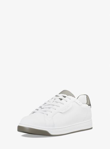 MK Basket Keating en cuir - Michael Kors - Michael Kors Mens - Modalova