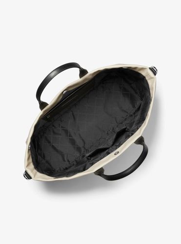 MK Cabas Brooklyn surdimensionné en toile de coton - Michael Kors - Michael Kors Mens - Modalova