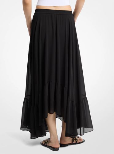 MK Jupe asymétrique en georgette - Michael Kors - MICHAEL Michael Kors - Modalova