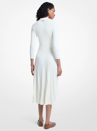 MK Robe polo en tricot extensible - Michael Kors - MICHAEL Michael Kors - Modalova
