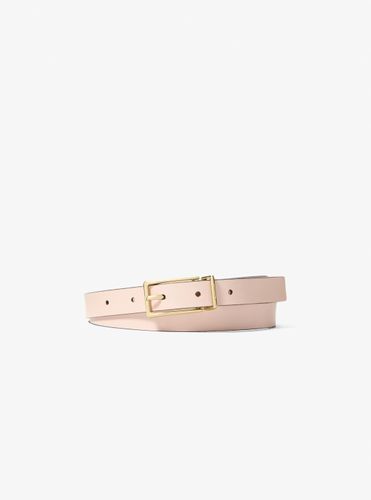 MK Ceinture réversible en cuir et à logo Signature - Michael Kors - MICHAEL Michael Kors - Modalova