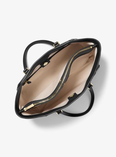 MK Grand cabas Taryn en cuir - Michael Kors - MICHAEL Michael Kors - Modalova