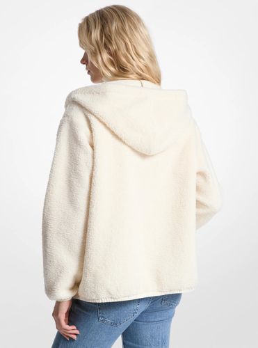 MK Veste à capuche Sherpa - Michael Kors - MICHAEL Michael Kors - Modalova