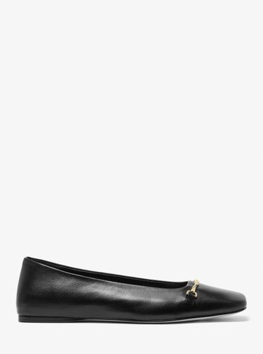 MK Ballerine Lena en cuir - Michael Kors - MICHAEL Michael Kors - Modalova