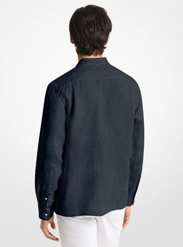 MK Chemise à coupe classique en lin - Michael Kors - Michael Kors Mens - Modalova