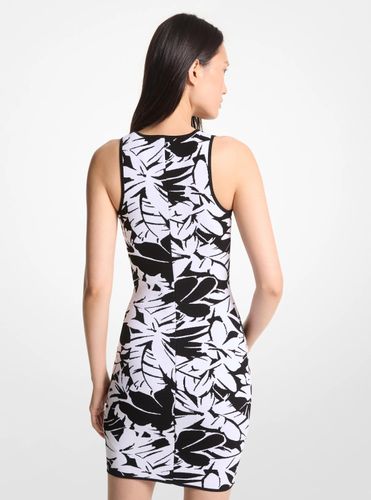 MK Robe débardeur en jacquard à motif palmier - Michael Kors - MICHAEL Michael Kors - Modalova