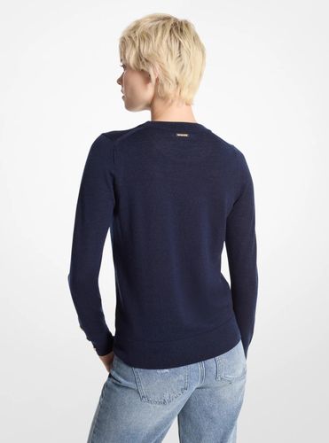MK Pull en laine mérinos - Michael Kors - MICHAEL Michael Kors - Modalova