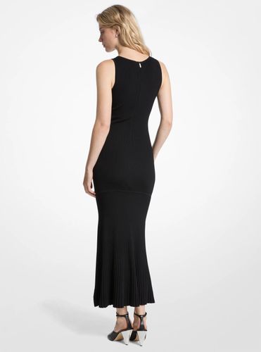 MK Robe débardeur en tricot extensible côtelé - Michael Kors - MICHAEL Michael Kors - Modalova