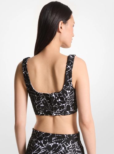 MK Brassière en dentelle à motif palmier - Michael Kors - MICHAEL Michael Kors - Modalova