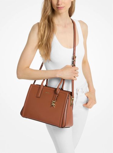 MK Sac Laila de taille moyenne en cuir - Michael Kors - MICHAEL Michael Kors - Modalova